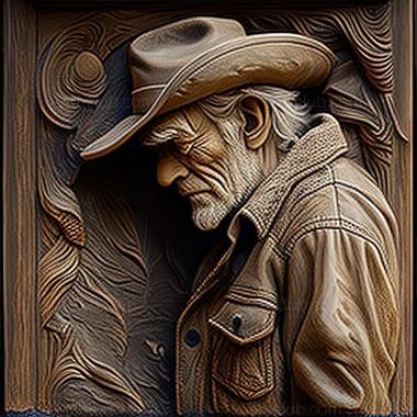 3D мадэль Говард Лайон, американский художник. (STL)